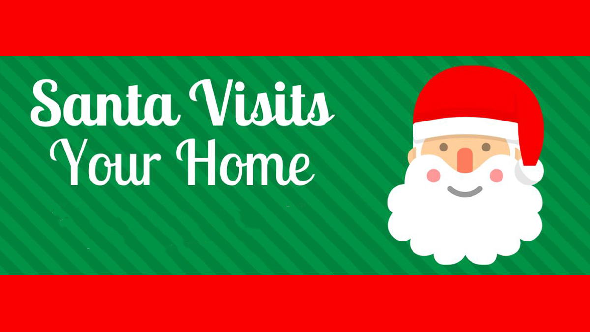 Santa Visits Your Home with Grayslake